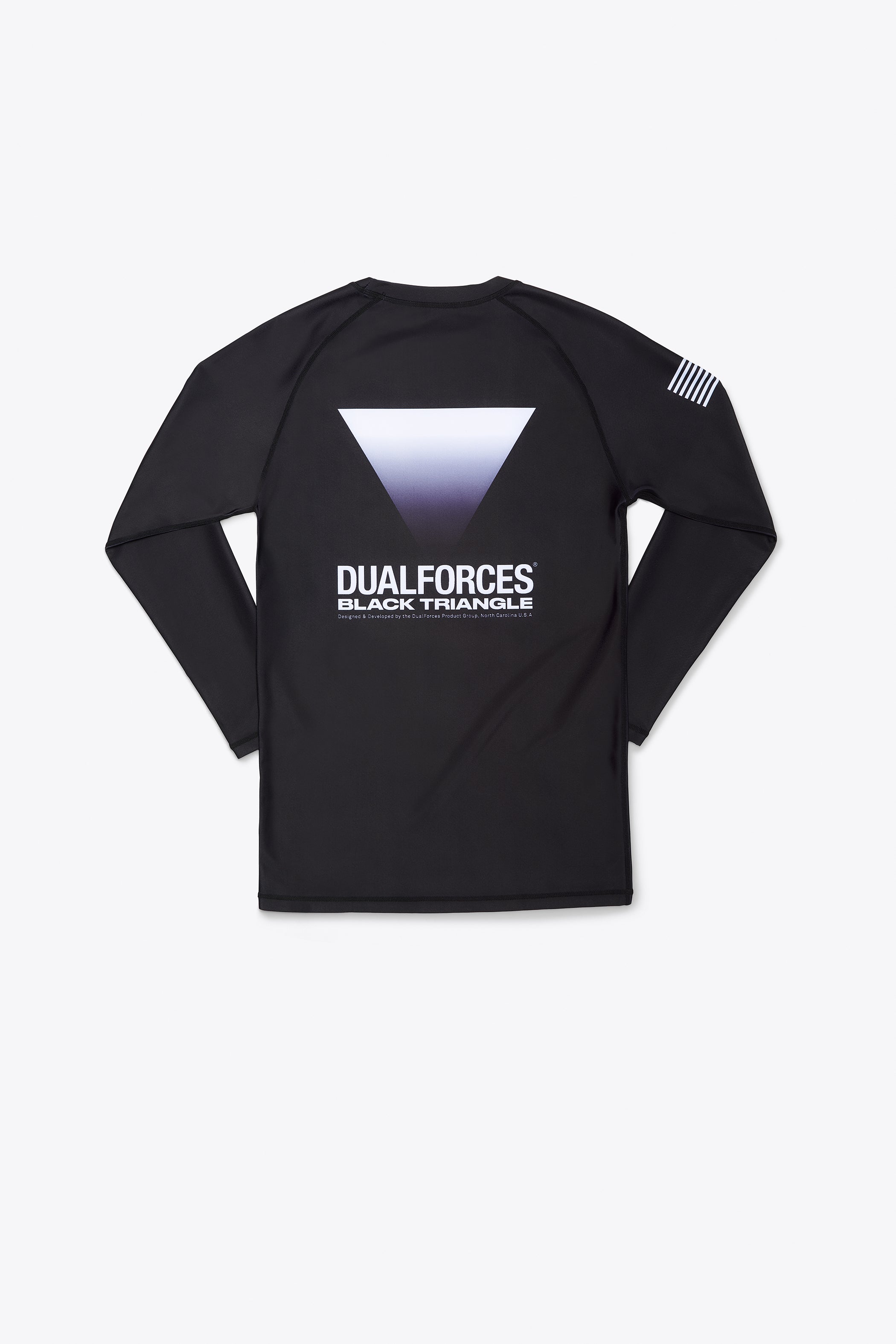 DualForces x Black Triangle Long Sleeve Rash Guard